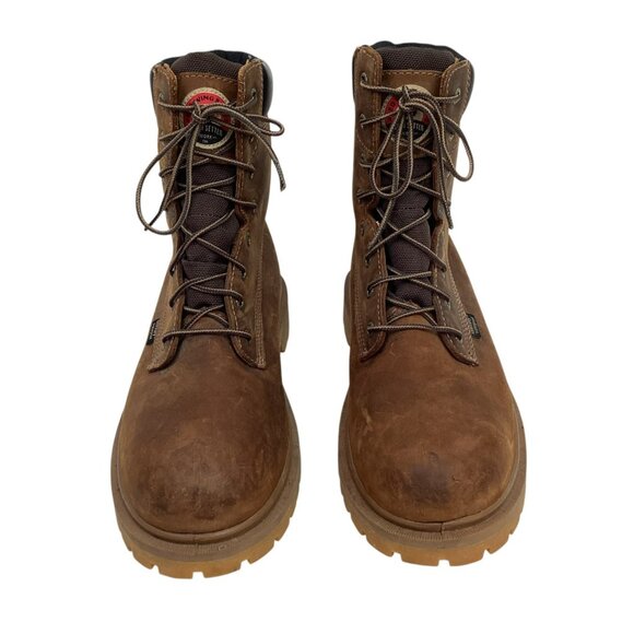 Red Wing Shoes Irish Setter ASTM 2892 Mens 9.5 E2 Work Boots Thinsulate 400G Bro - Picture 2 of 16
